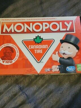 NEW Limited Edition 100yr Celebration Monopoly Canadian Tire Board Game